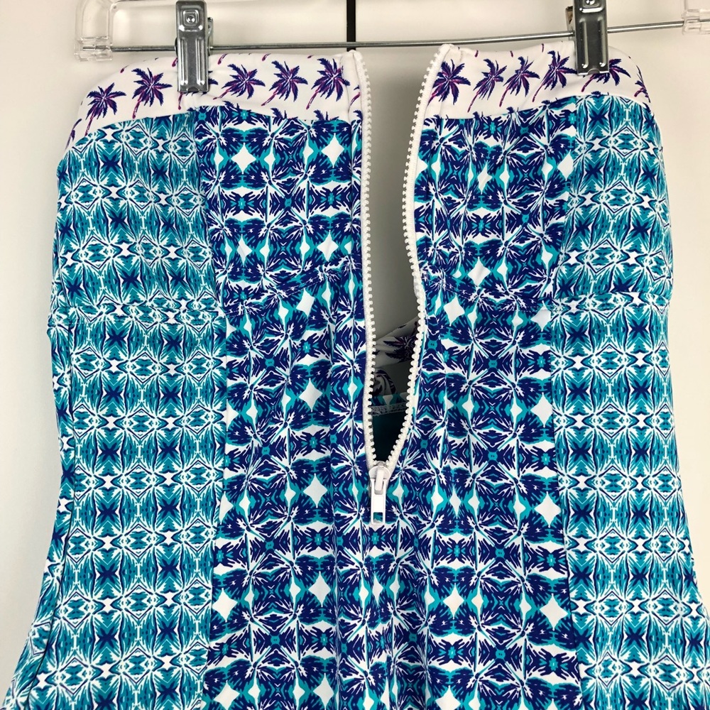 Tommy Bahama one piece swimsuit bandeau strapless - Picture 4 of 8